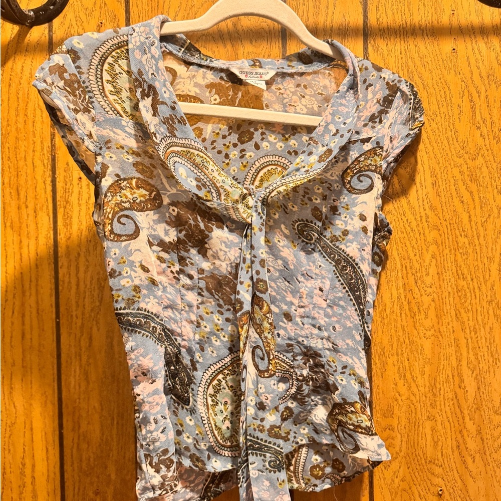 Paisley Print Guess Women’s Top